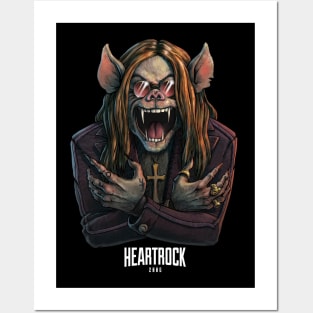 HEARTROCK Bat Posters and Art